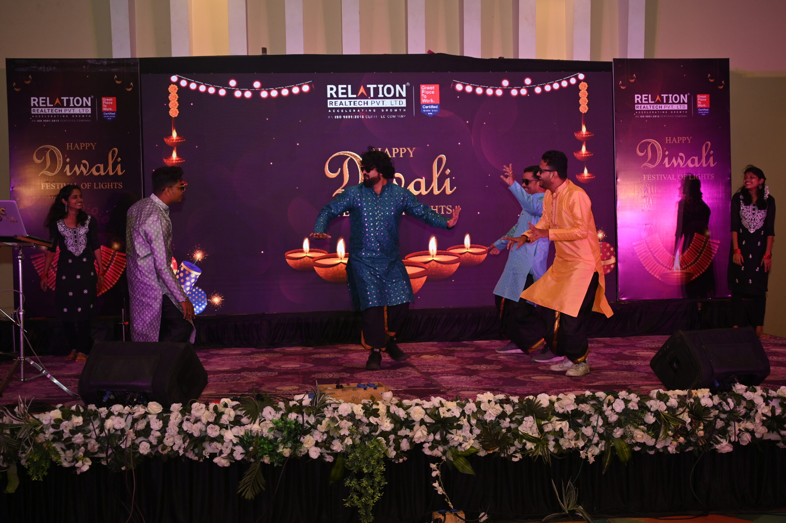Diwali celebration office