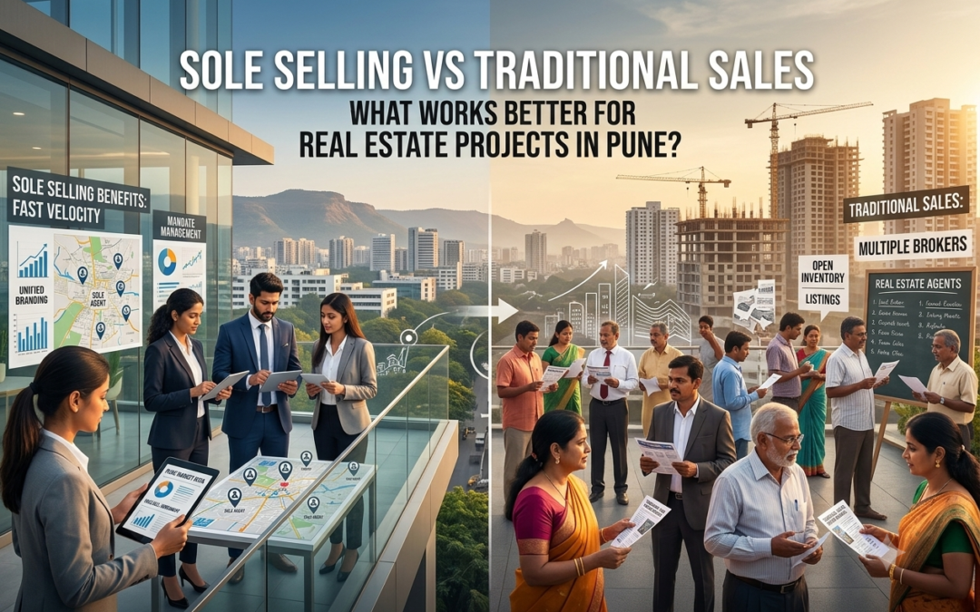 Sole Selling vs Traditional Sales | What Works Better for Real Estate Projects in Pune?