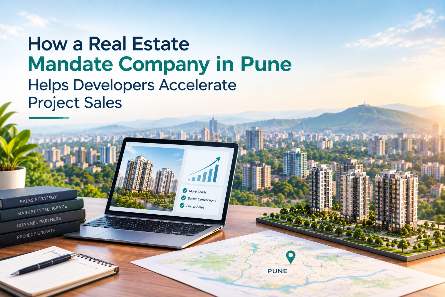 How a Real Estate Mandate Company in Pune Helps Developers Accelerate Project Sales