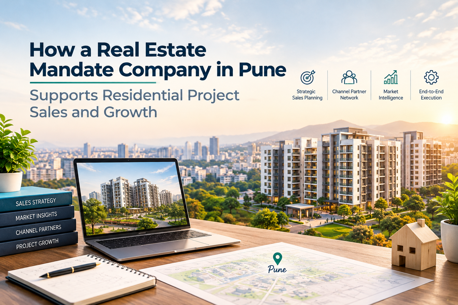 How a Real Estate Mandate Company in Pune Supports Residential Project Sales and Growth